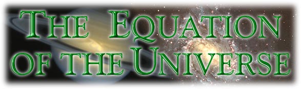 The Equation of the Universe